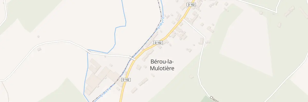 Plan du 22 Rue de l’Avre à Bérou-la-Mulotière