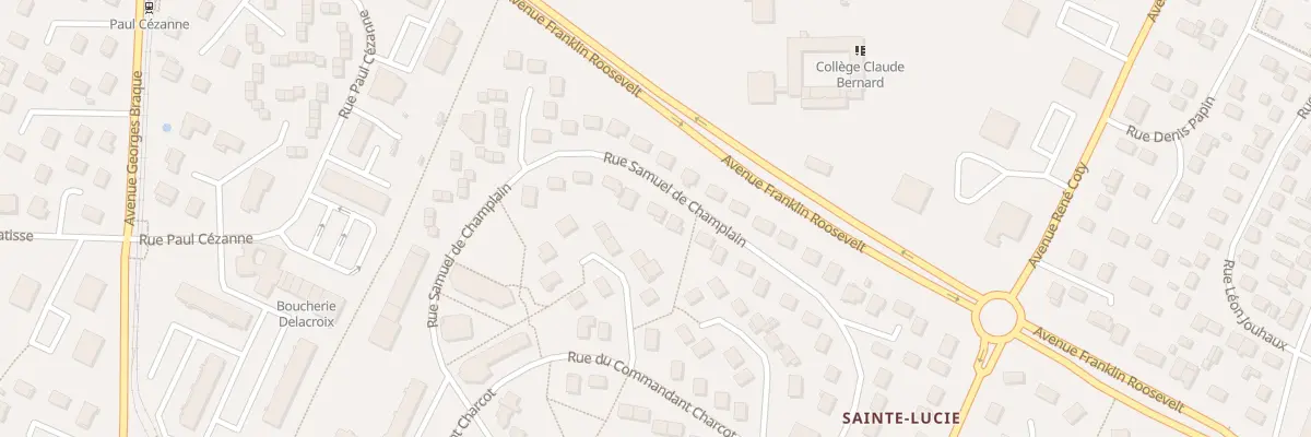Plan du 12 Rue Samuel de Champlain au Grand-Quevilly