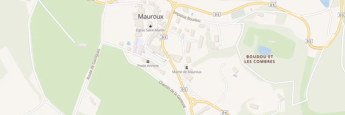 Plan du 5141 Mauroux à Mauroux