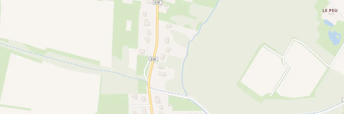 Plan du 962 Rue d’Amboise à Civray-de-Touraine