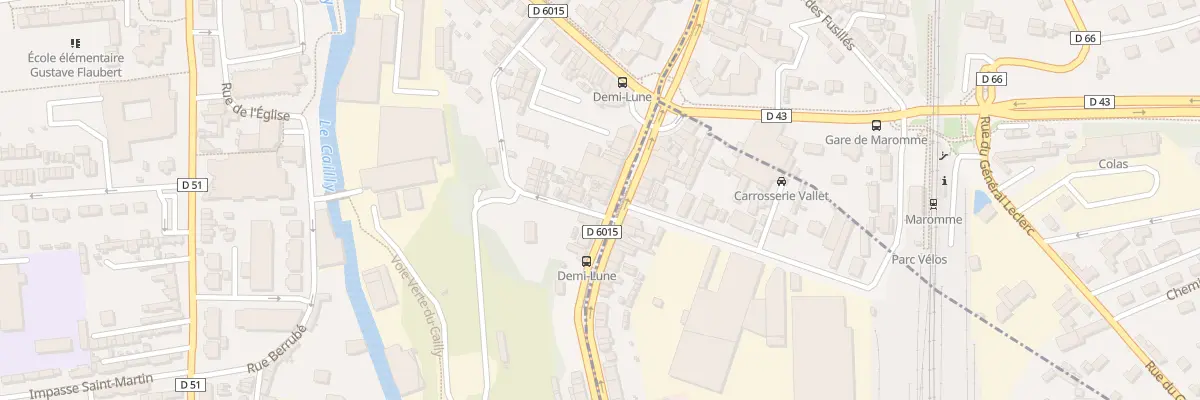 Plan du 123 Rte de Dieppe à Maromme