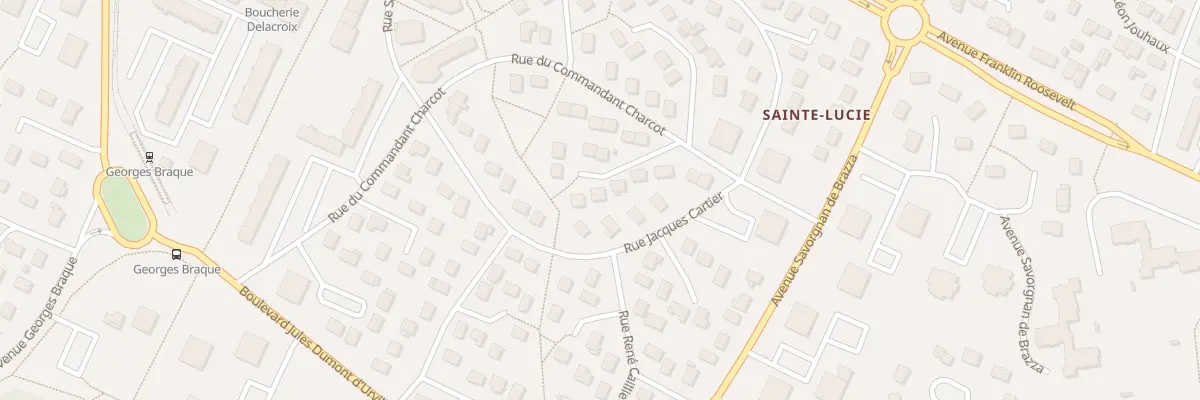 Plan du 80 Rue du Cdt Charcot au Grand-Quevilly