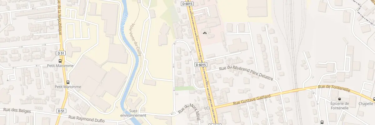 Plan du 64 Rue Raymond Duflo à Maromme