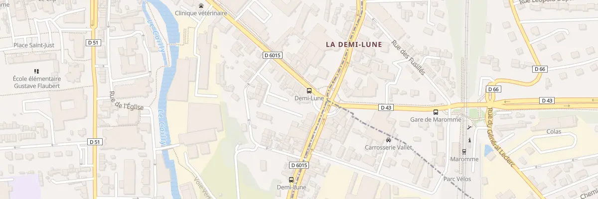 Plan du 205 Rue Martyrs Resistance à Maromme