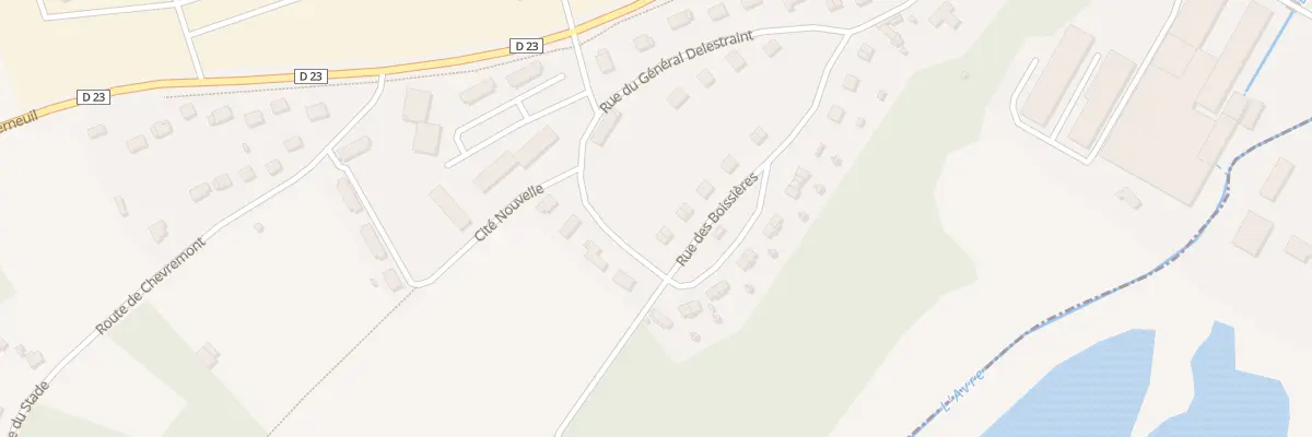 Plan du 30 Rue des Boissières à Tillières-sur-Avre