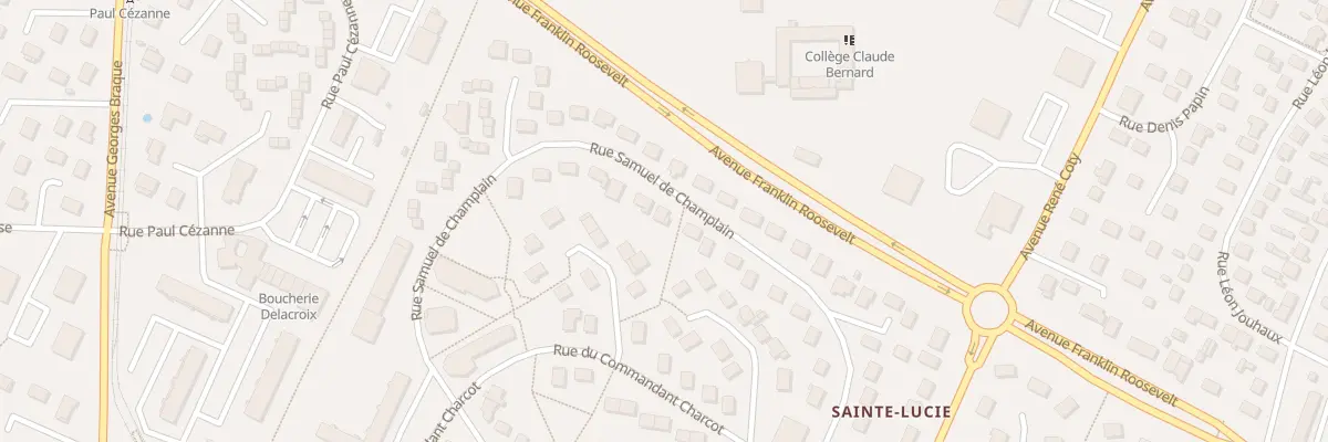 Plan du 14 Rue Samuel de Champlain au Grand-Quevilly