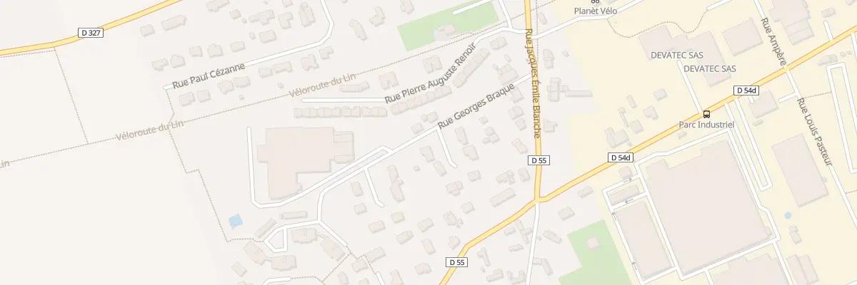 Plan du 107 Rue Georges Braque à Offranville
