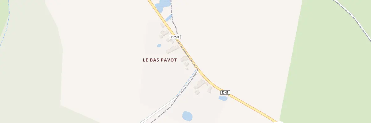 Plan du 128 Le Pavot à Dame-Marie-les-Bois