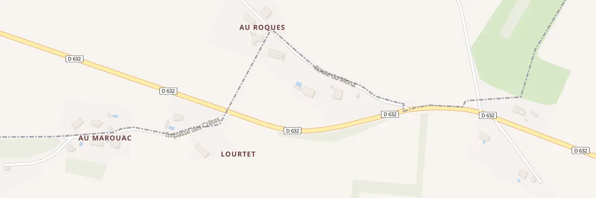 Plan de Lourtet à Bragayrac