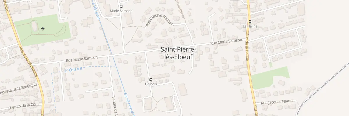 Plan du 215 Rue Marie Samson à Saint-Pierre-lès-Elbeuf