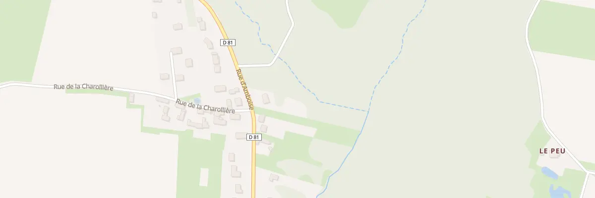 Plan du 60 Rue d’Amboise à Civray-de-Touraine