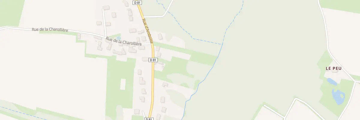 Plan du 1138 Rue d’Amboise à Civray-de-Touraine