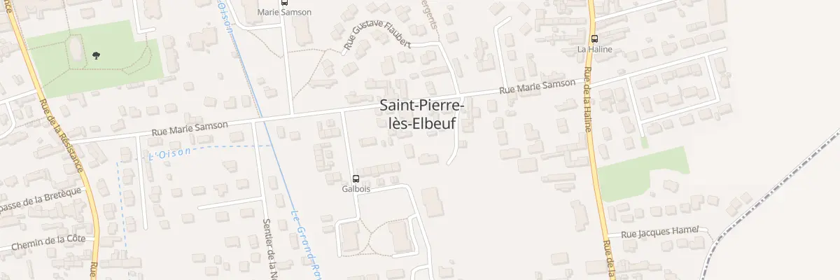 Plan du 183B Rue Marie Samson à Saint-Pierre-lès-Elbeuf