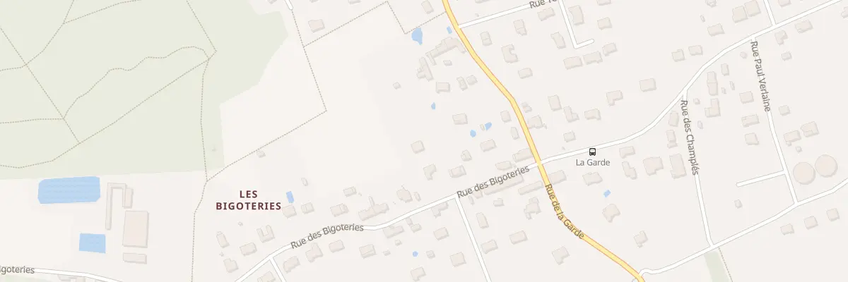 Plan du 118 Rue des Bigotteries à Vendôme
