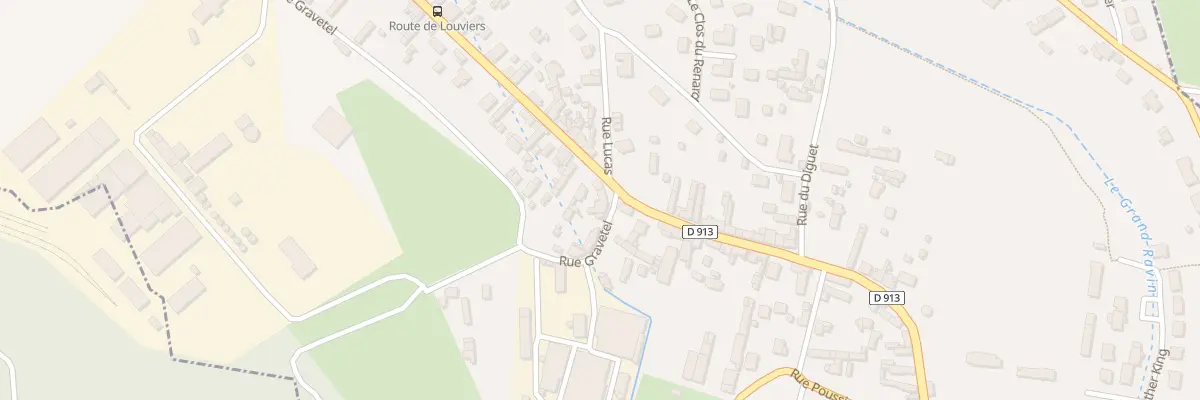 Plan du 12 Rue Gravetel à Saint-Pierre-lès-Elbeuf