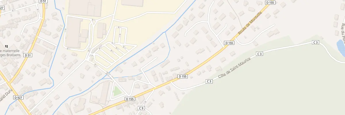 Plan du 15 Rte de Montville à Malaunay