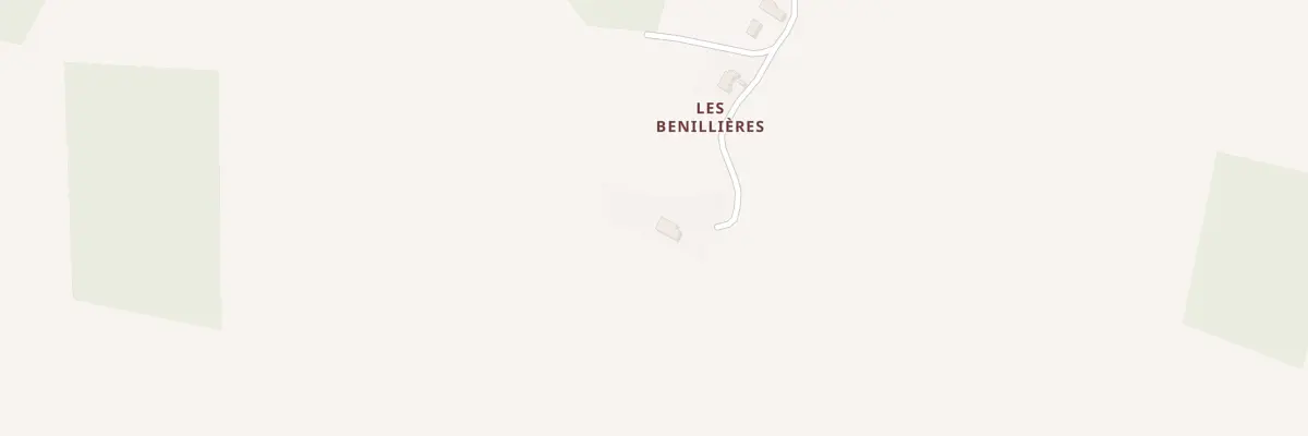 Plan du 4 Les Benillieres à Chassant
