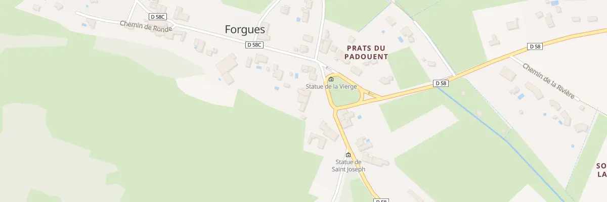 Plan du 45 Village à Forgues