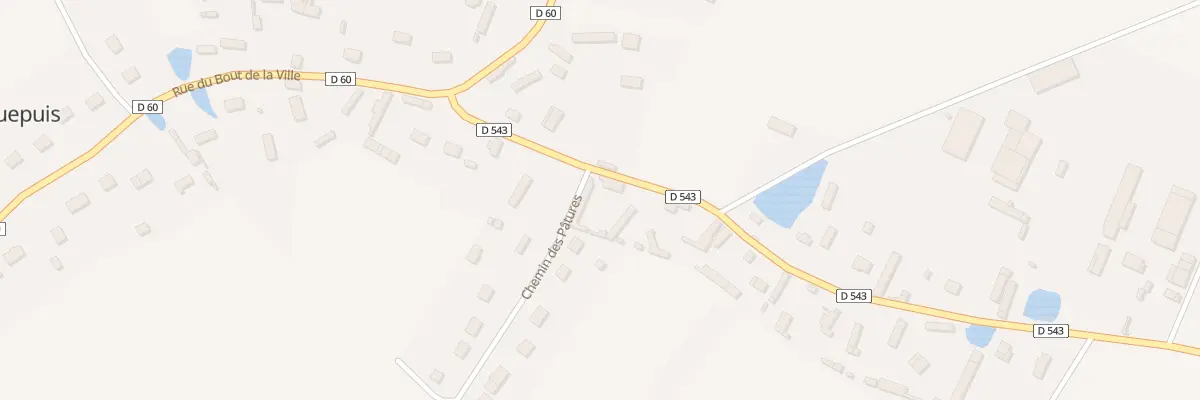 Plan du 21 Rue du Bout de la Ferme à Bacquepuis
