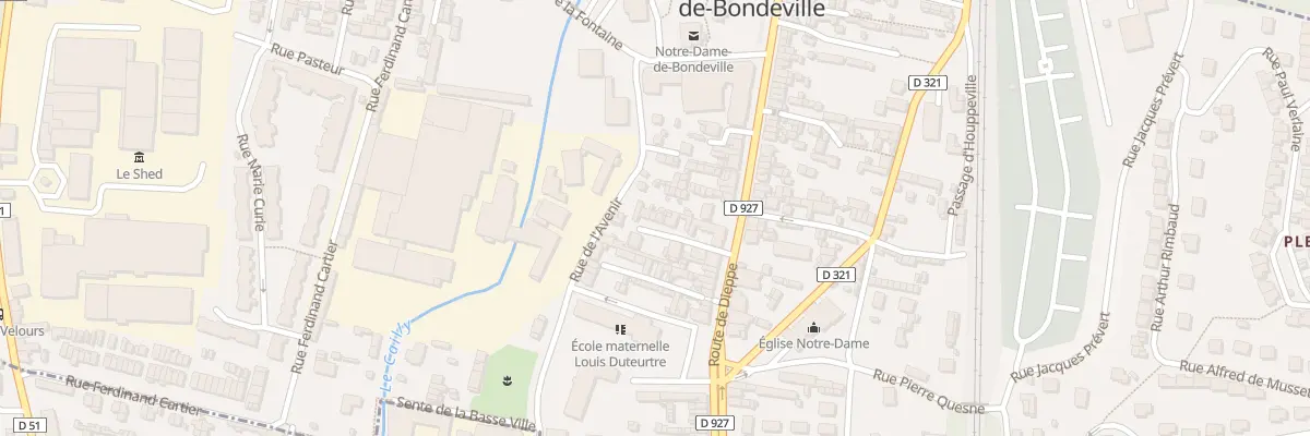 Plan du 10 Imp du Carrefour à Notre-Dame-de-Bondeville