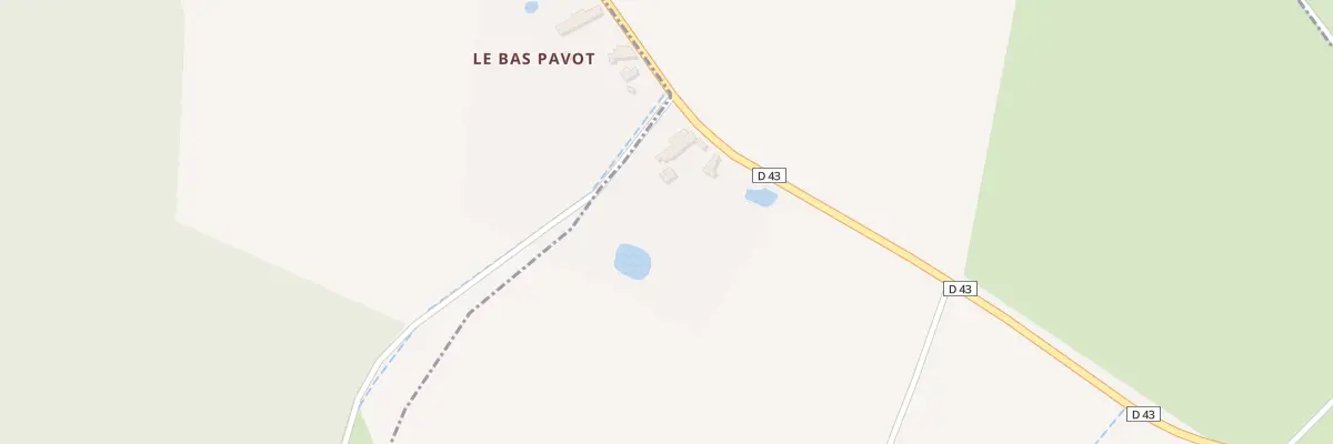 Plan du 136 Rte de Dame Marie à Mesland