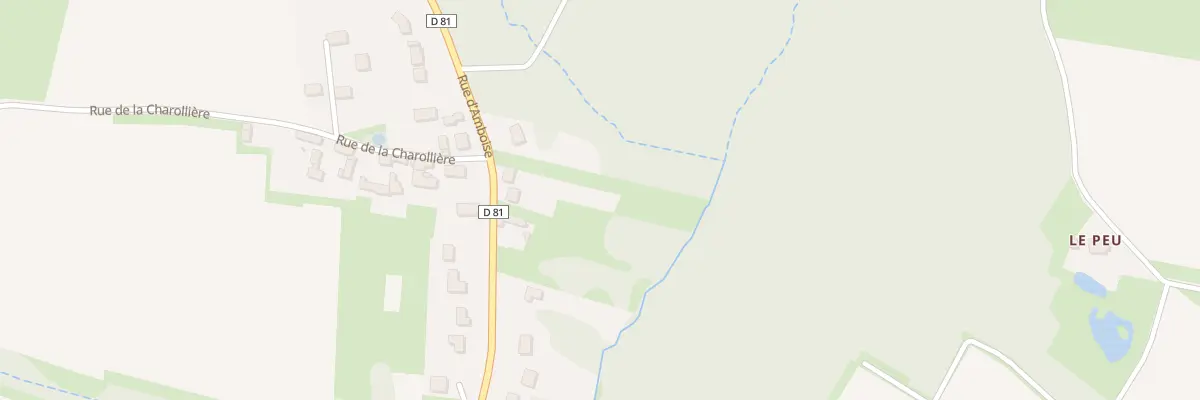 Plan du 1152 Rue d’Amboise à Civray-de-Touraine