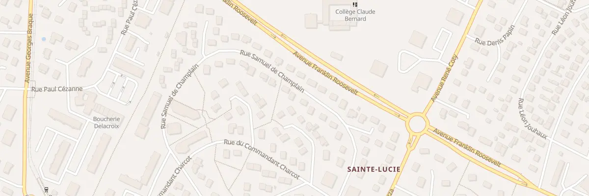 Plan du 18 Rue Samuel de Champlain au Grand-Quevilly