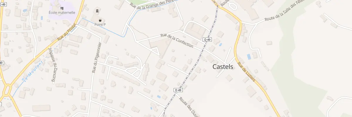 Plan du 13B Rue Sainte Sabine à Saint-Cyprien