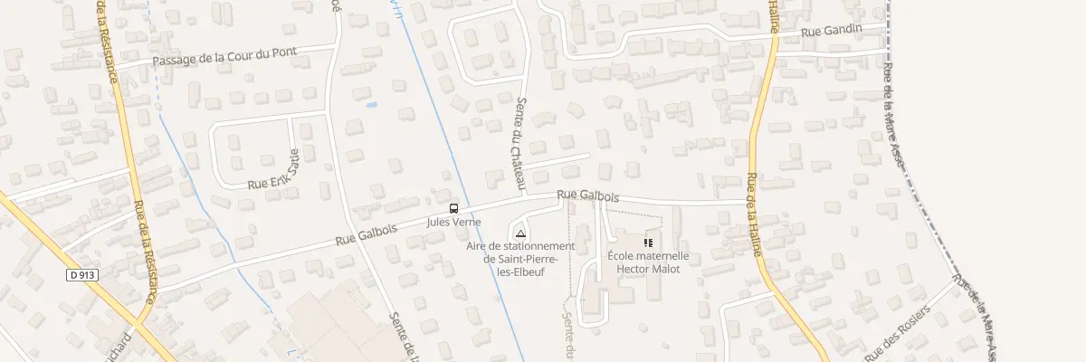 Plan du 6 Rue Théodore Géricault à Saint-Pierre-lès-Elbeuf