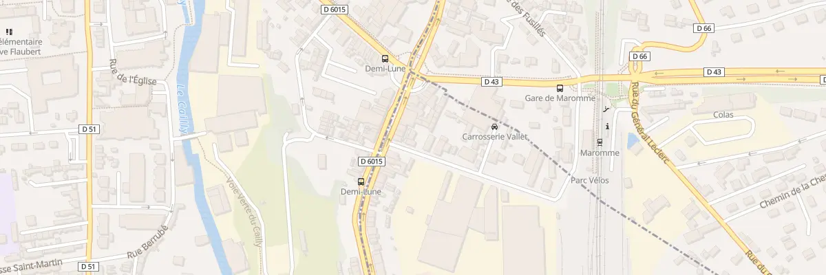 Plan du 1B Rue de la Gare à Déville-lès-Rouen
