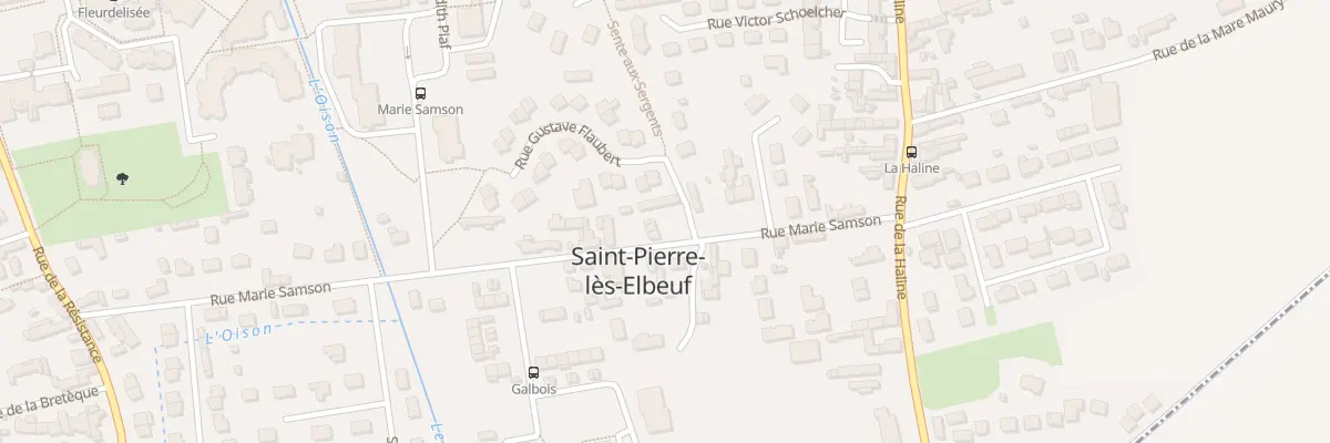 Plan du 158 Rue Marie Samson à Saint-Pierre-lès-Elbeuf