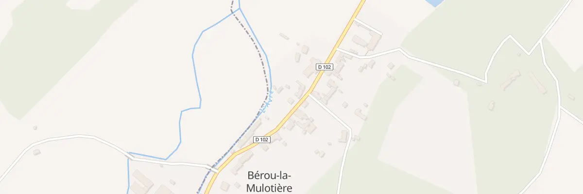Plan du 5 Rue de l’Avre à Bérou-la-Mulotière