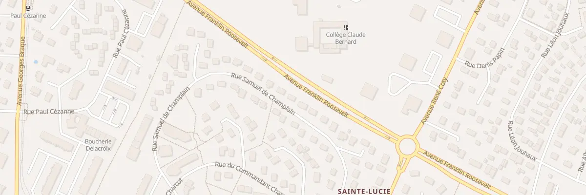 Plan du 85 Rue Samuel de Champlain au Grand-Quevilly