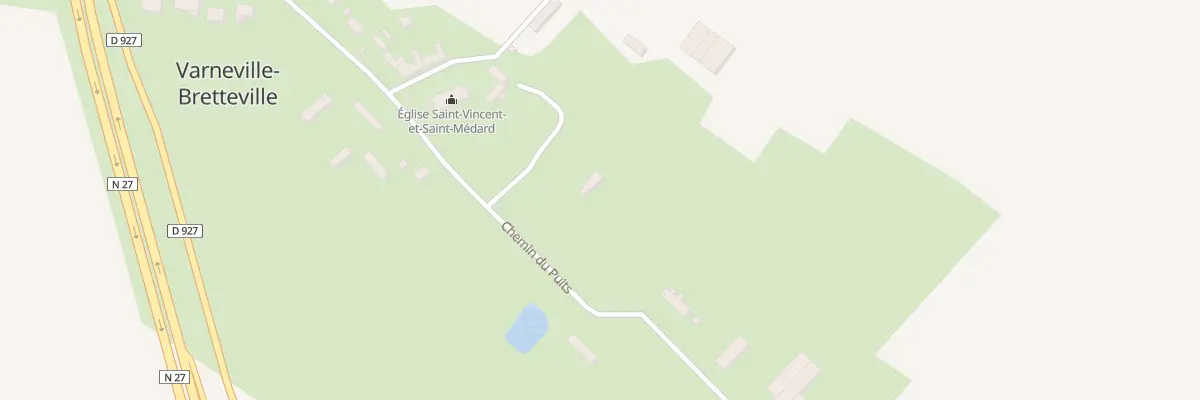 Plan du 151 Chem du Puits à Varneville-Bretteville