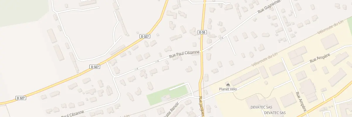 Plan du 56 Rue Paul Cezanne à Offranville
