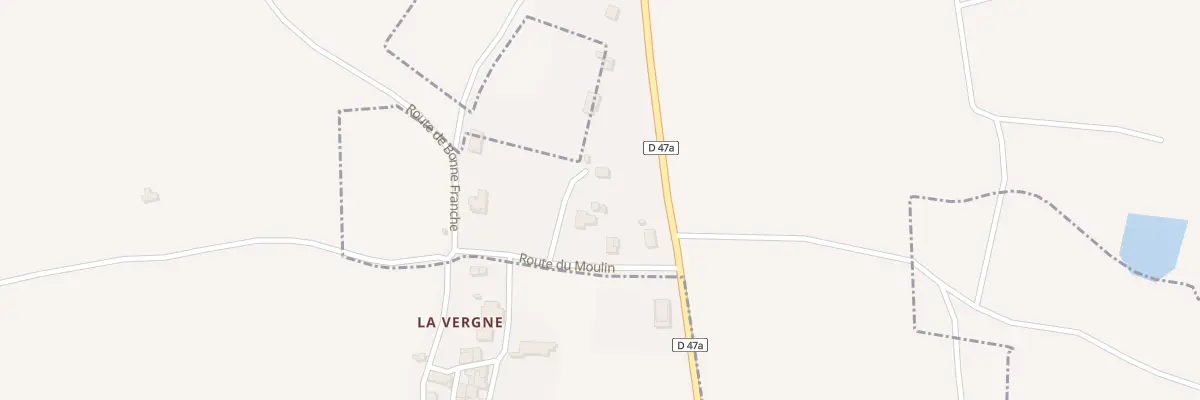 Plan du 104 Rte du Moulin à Saint-Yrieix-sous-Aixe