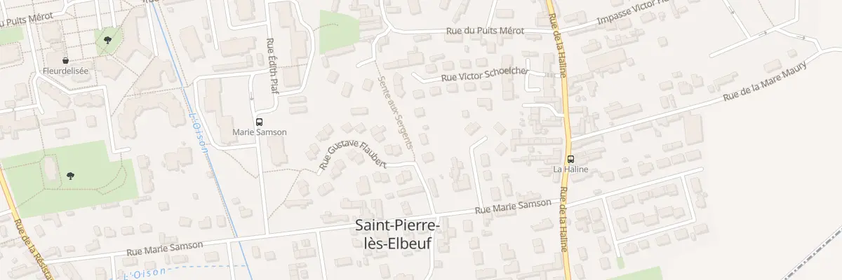 Plan du 123 Sen aux Sergents à Saint-Pierre-lès-Elbeuf
