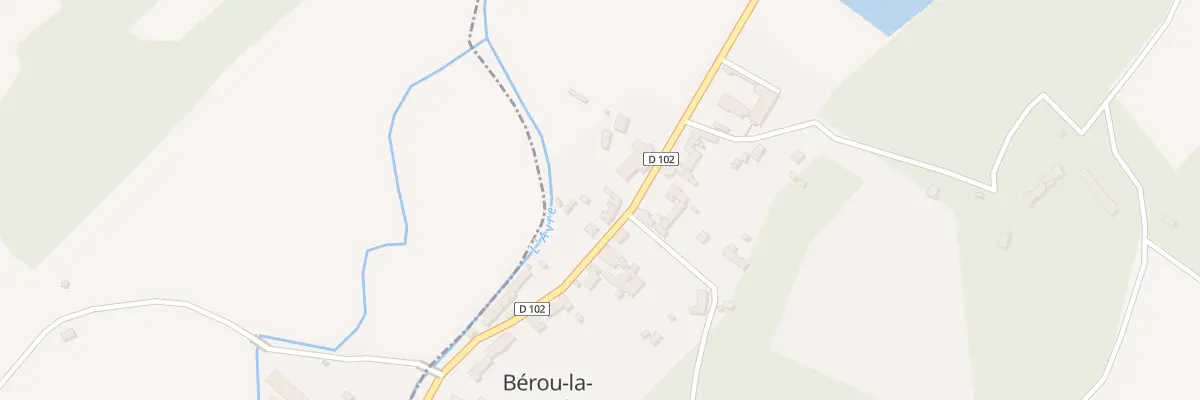 Plan du 3 Rue de l’Avre à Bérou-la-Mulotière