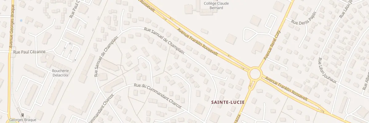 Plan du 20 Rue Samuel de Champlain au Grand-Quevilly