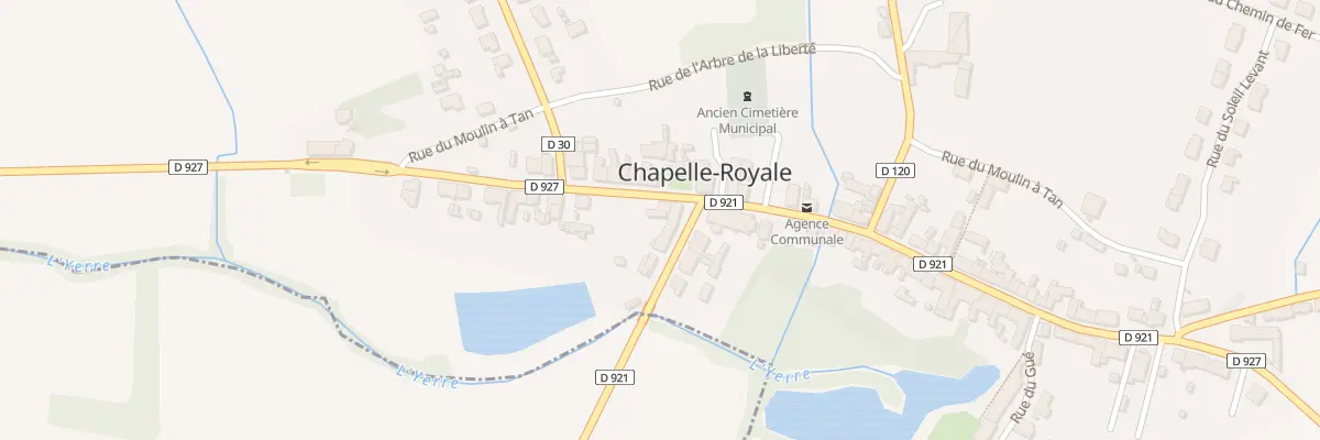 Plan du 44 Rue Jean Moulin à Chapelle-Royale