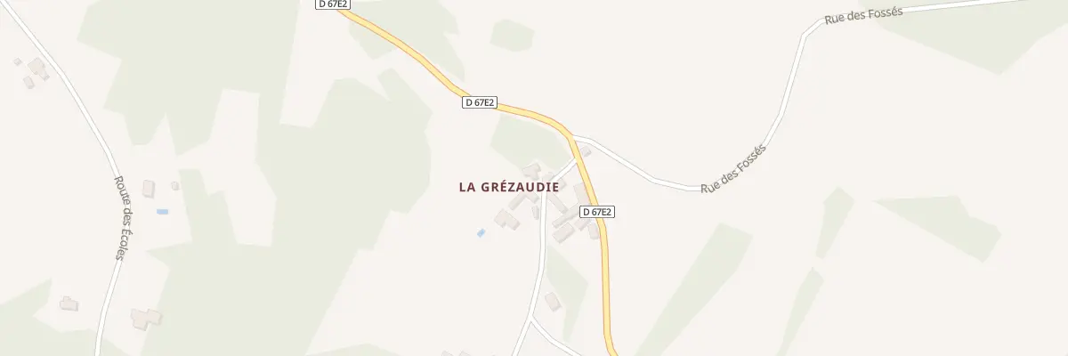 Plan du 71 La Grezaudie à Ajat