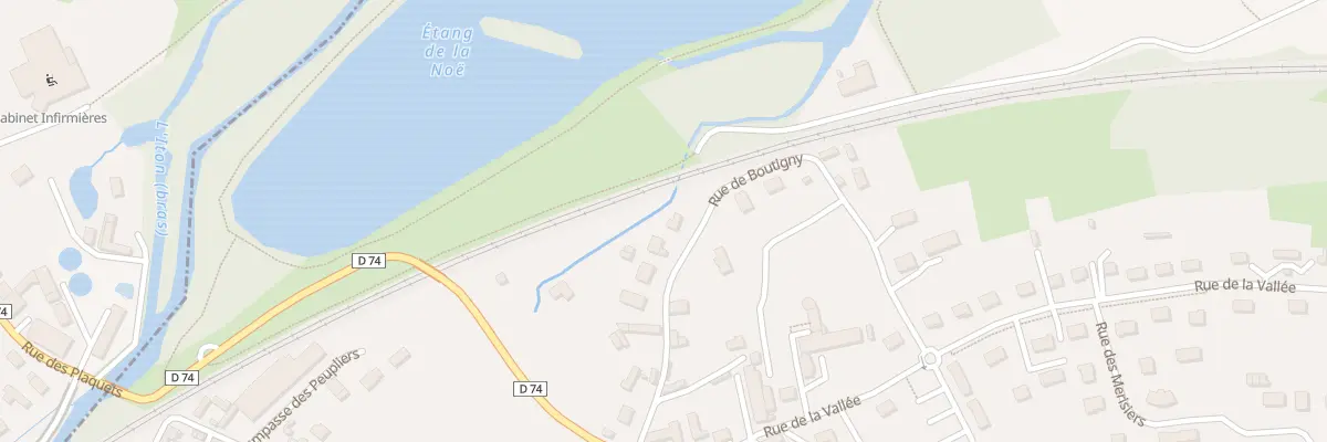 Plan du 15 Rue de Boutigny à Aulnay-sur-Iton