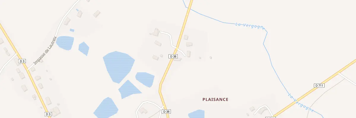 Plan du 5444 Plaisance à Cieux