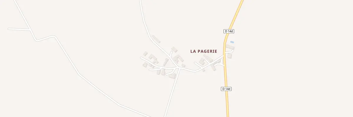 Plan du 6 La Pagerie à Azay-le-Ferron