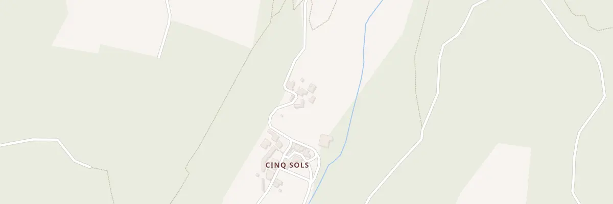Plan du 500 Che de Cinq Sols à Courbiac