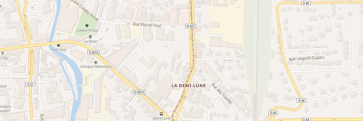 Plan du 165 Rte de Dieppe à Maromme