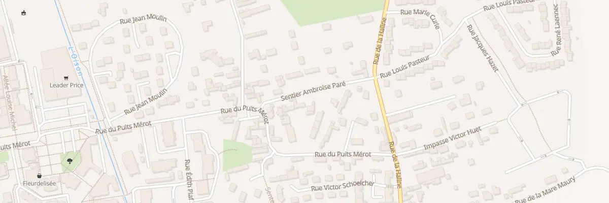 Plan du 236D Rue du Puits Merot à Saint-Pierre-lès-Elbeuf