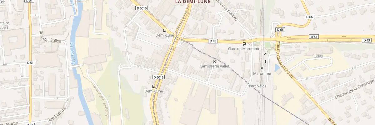 Plan du 7 Rue de la Gare à Déville-lès-Rouen