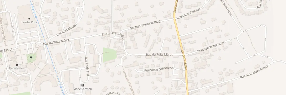 Plan du 130 Rue du Puits Merot à Saint-Pierre-lès-Elbeuf