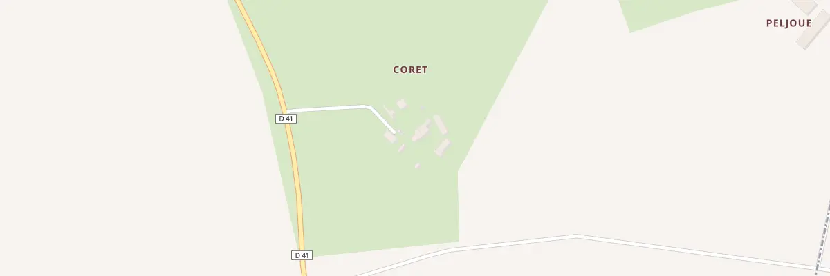 Plan du 101 Coret à Verneuil-sur-Indre